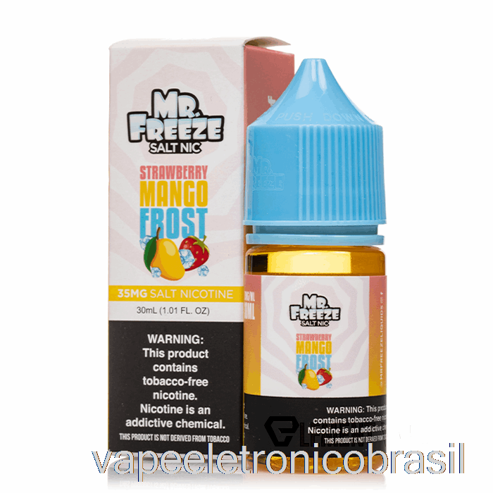 Vape Vaporesso Morango Manga Geada - Mr Congelar Sais - 30ml 35mg